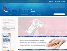 Tablet Screenshot of caratsdirect2u.com